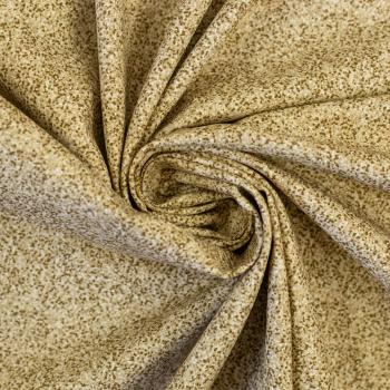 Baumwolle Glitter-Optik Beige von Swafing